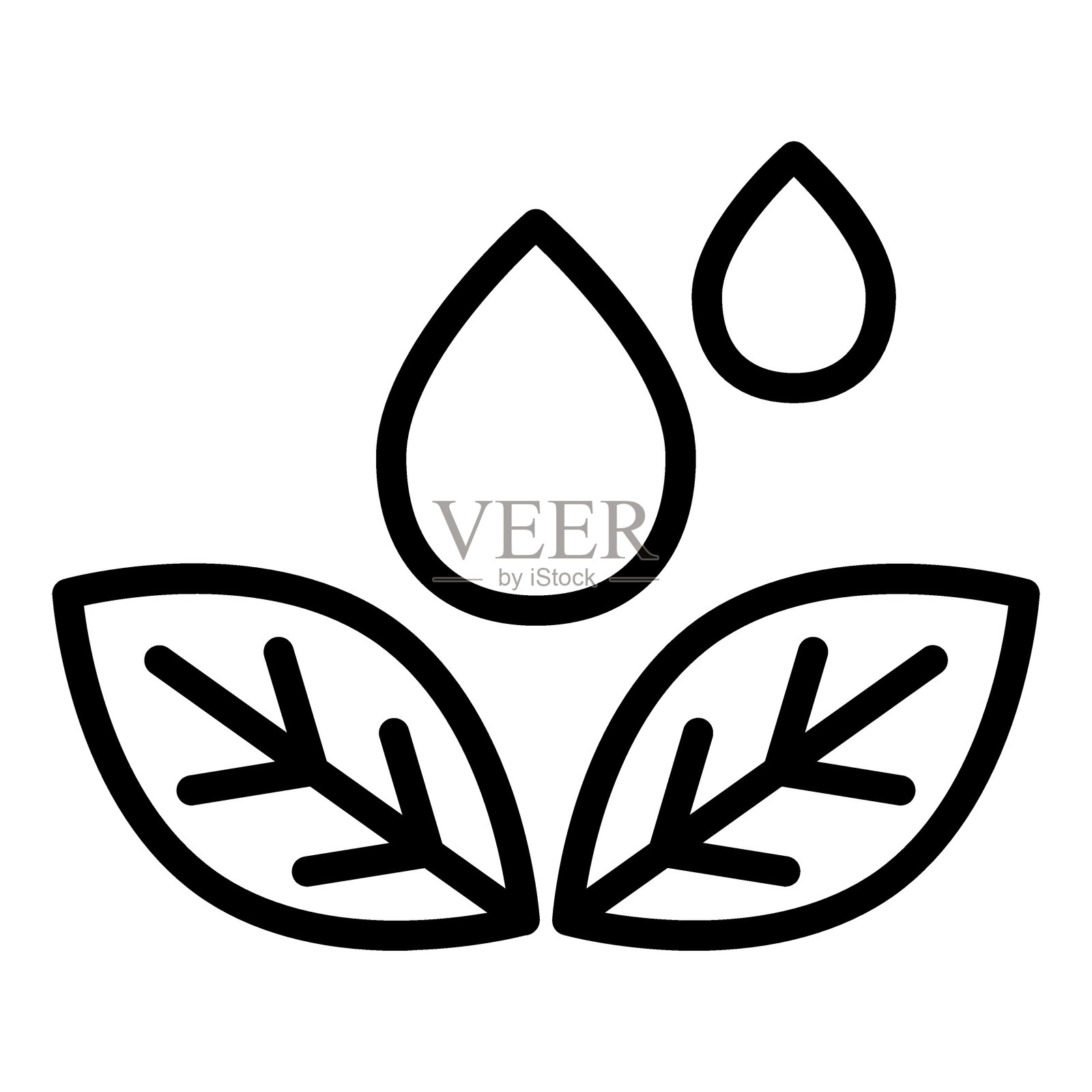 环保清洁图标样式插画图片素材