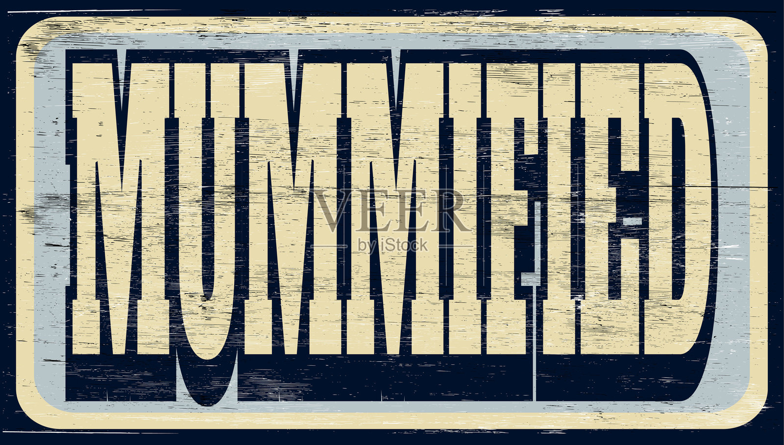 木乃伊插画图片素材