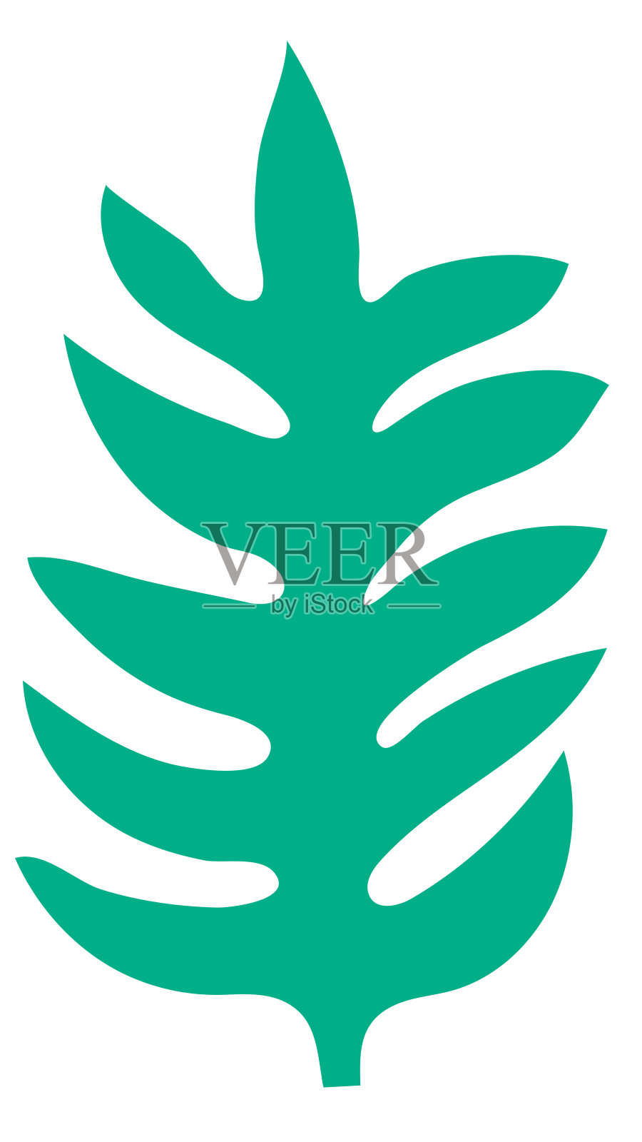 抽象有机形状背景。适合社交媒体的竖版格式。矢量插图，扁平设计插画图片素材