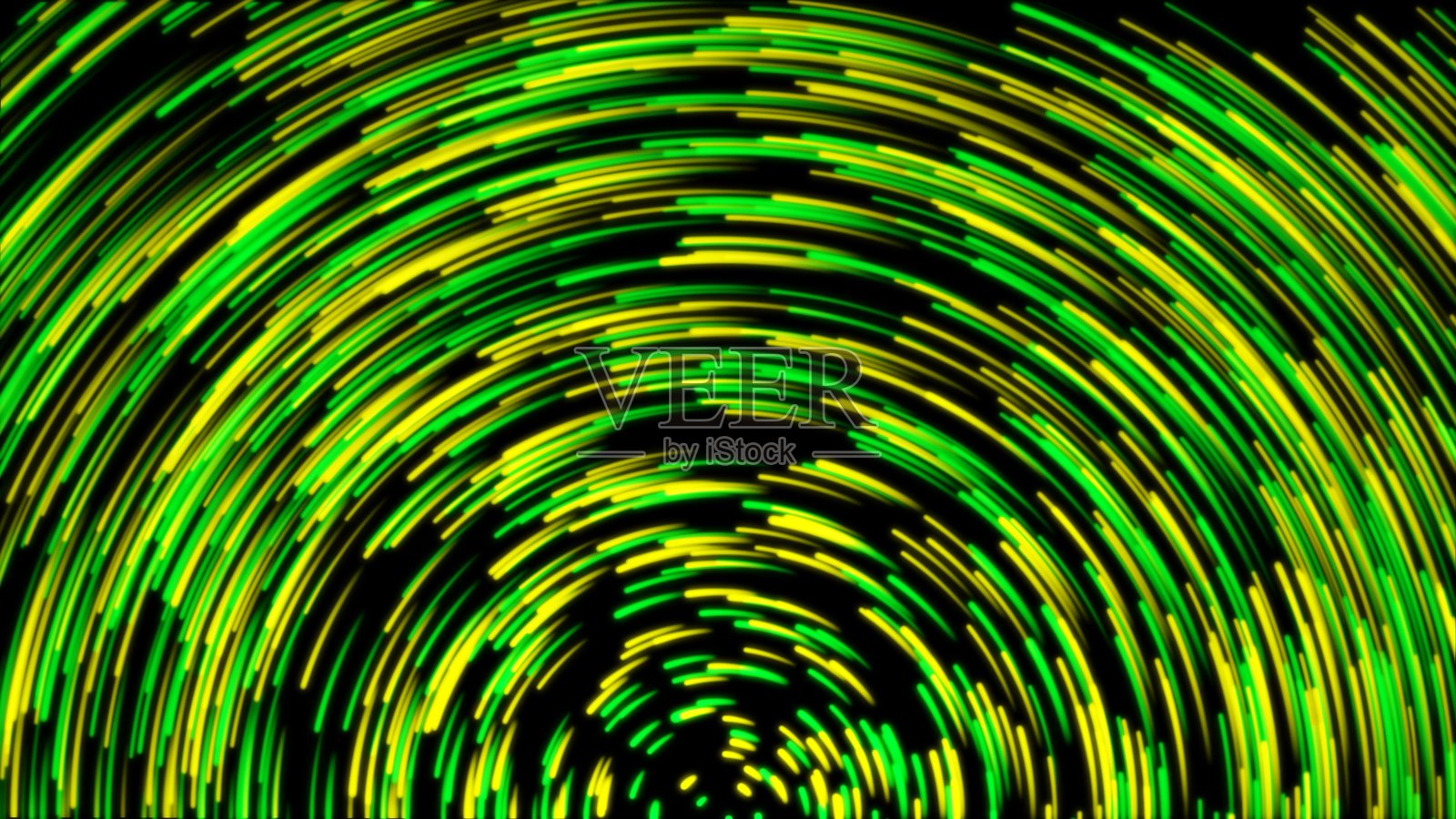 世界末日的黎明：迷幻酸性绿黄色星空8K图照片摄影图片