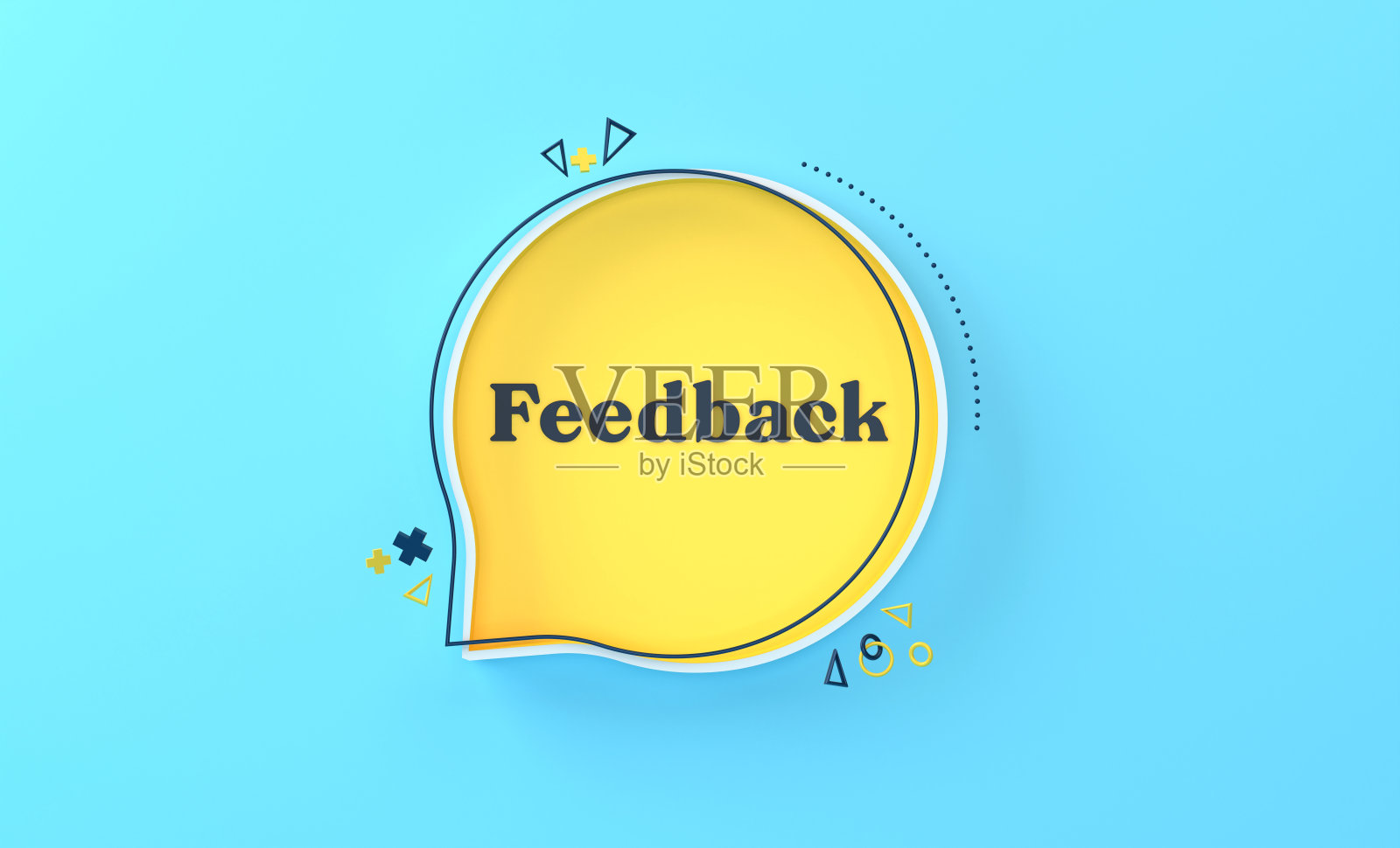 反馈对话气泡照片摄影图片