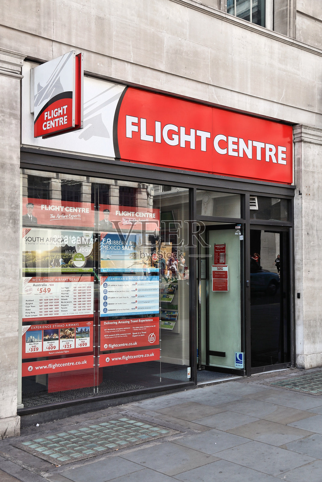 英国伦敦的旅行社照片摄影图片