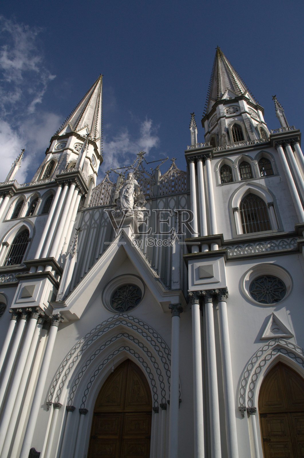 塔奇拉州主要是一个天主教州。照片摄影图片