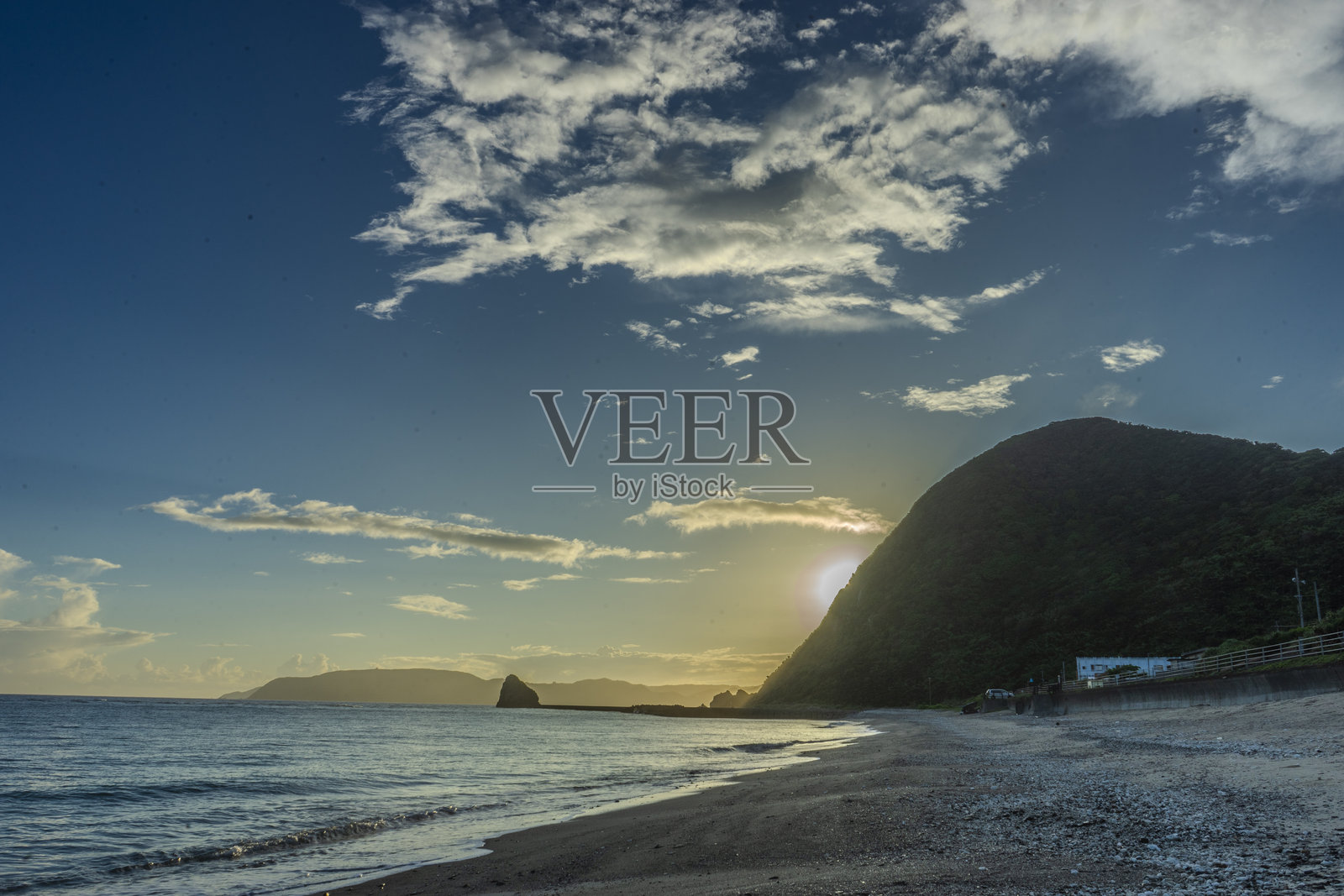 奄美大岛的晨景照片摄影图片