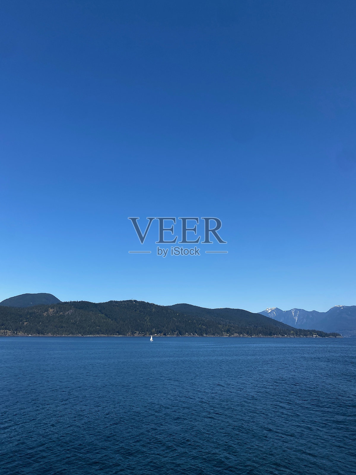 从温哥华到温哥华岛渡轮照片摄影图片