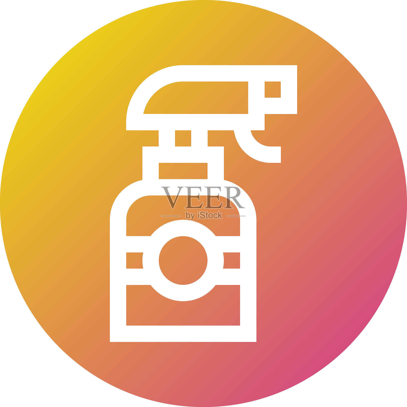 喷雾器矢量图标设计插图插画图片素材