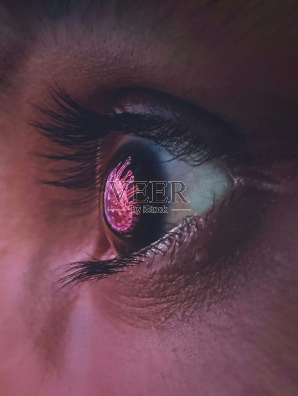 远离冠状病毒照片摄影图片