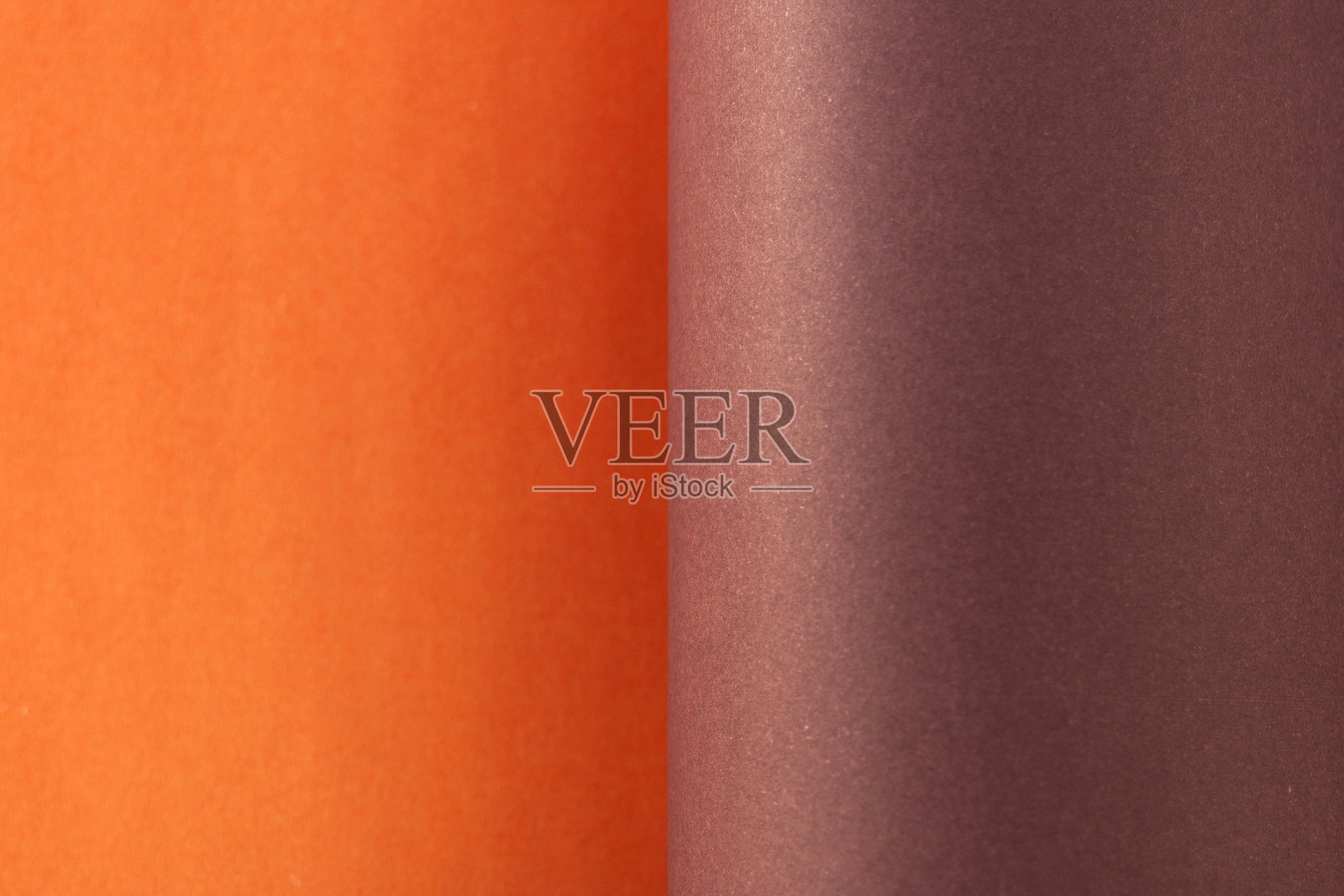 彩色纸张。纸张纹理。两张空白的彩色纸。抽象纹理背景。照片摄影图片