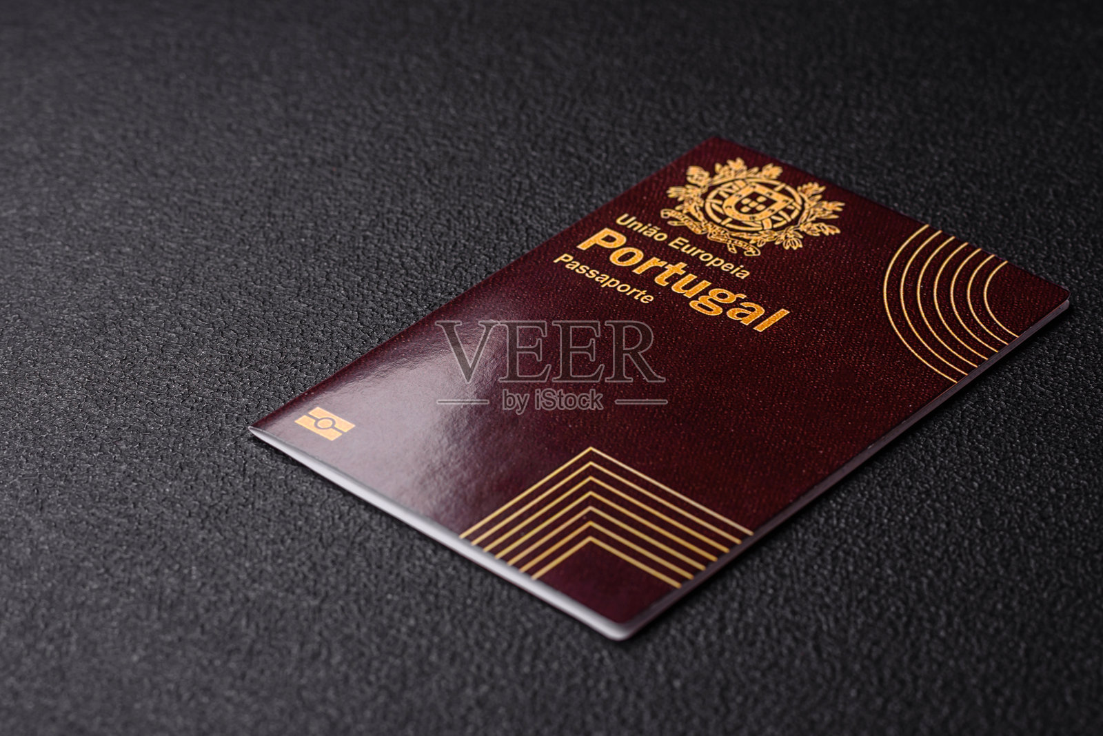 葡萄牙公民的国际护照照片摄影图片