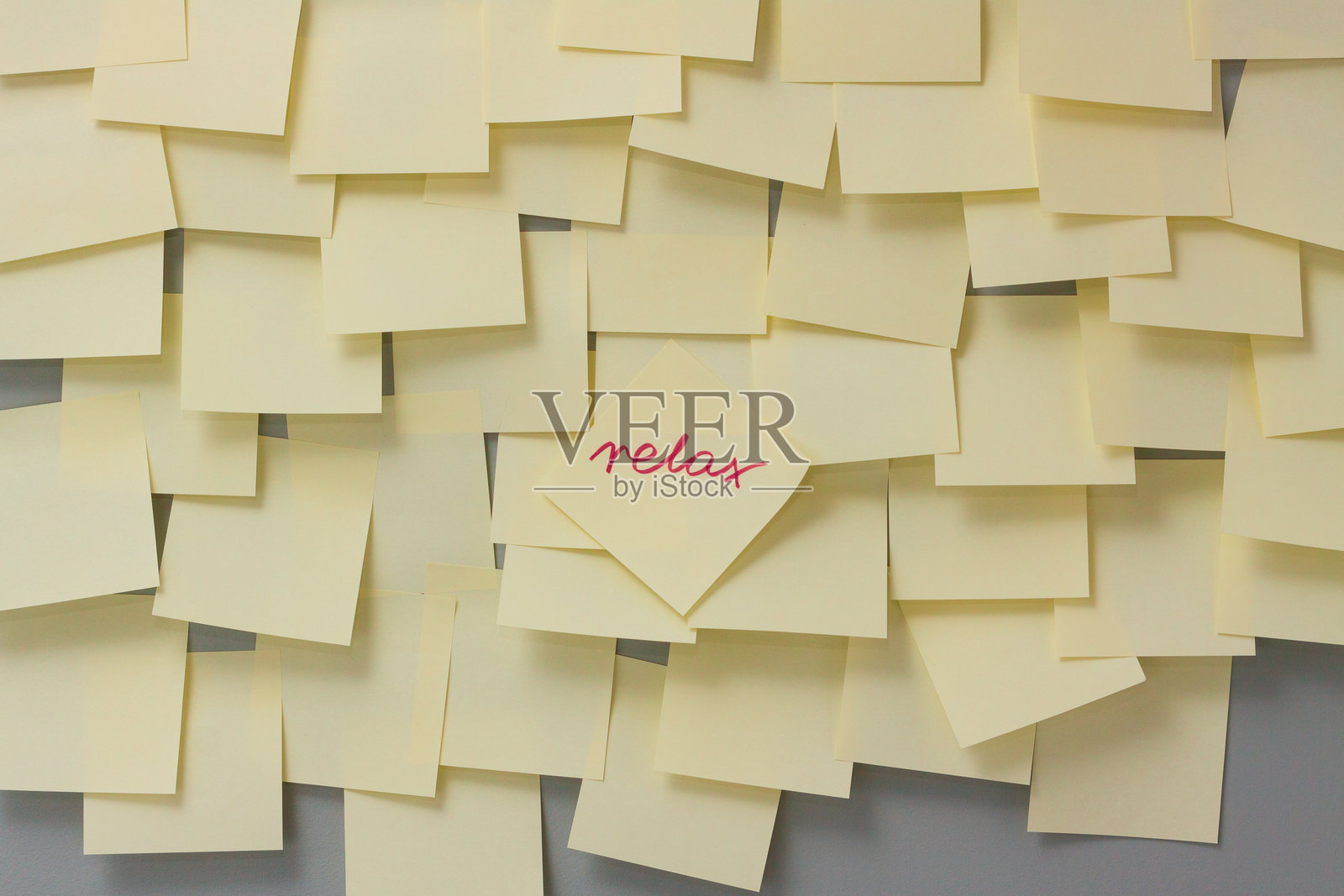 便签纸 放松照片摄影图片