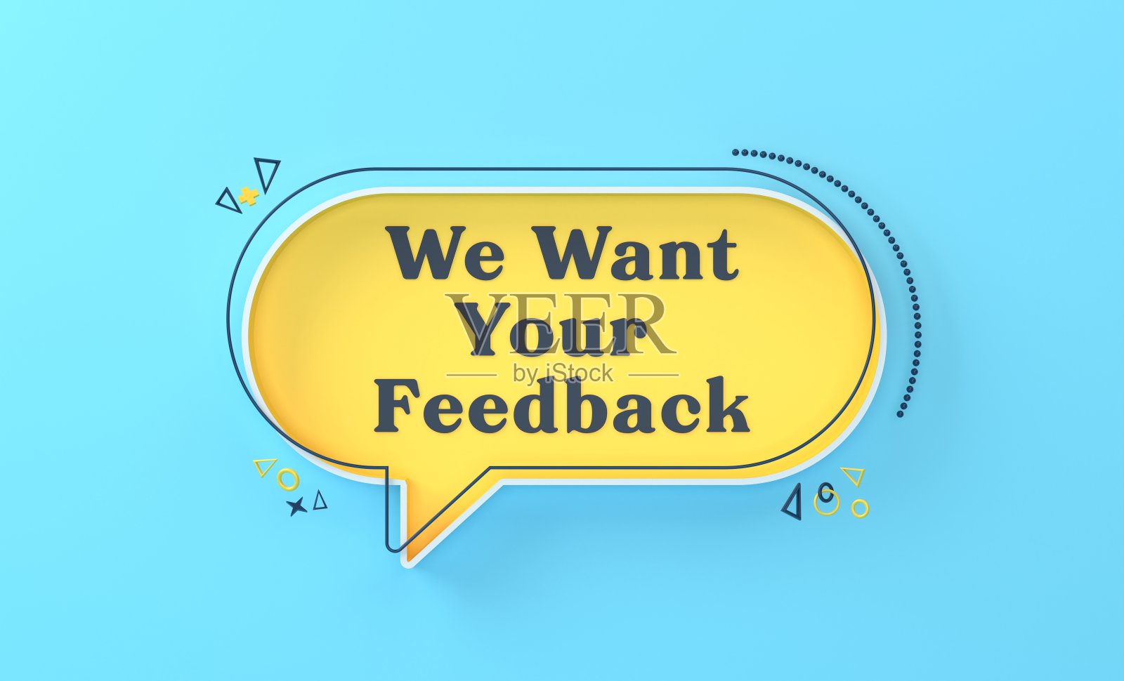 反馈对话气泡照片摄影图片