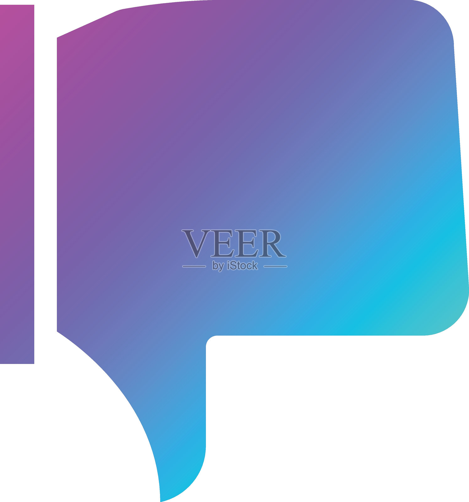 不喜欢的矢量图标设计插图插画图片素材