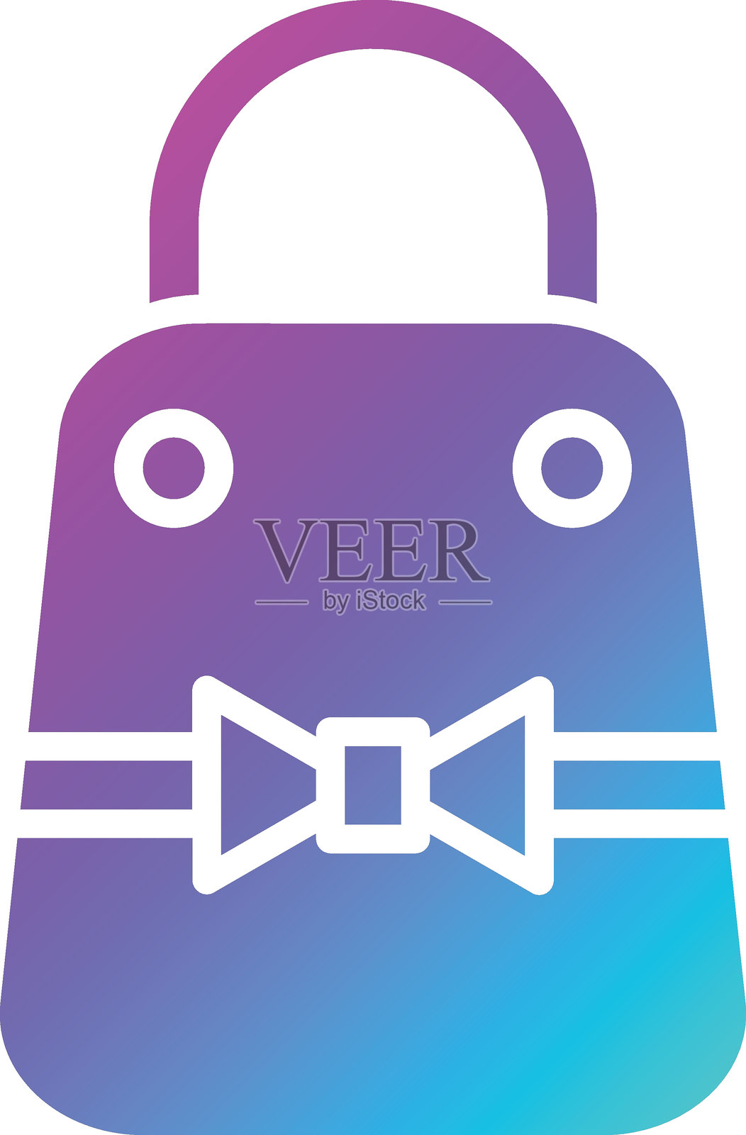 礼品袋矢量图标设计插图插画图片素材