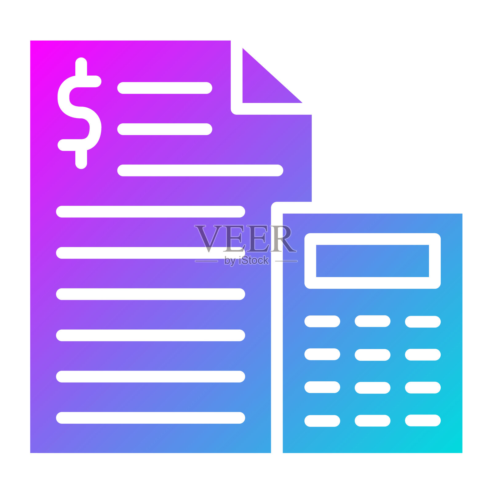 预算矢量图标设计插图插画图片素材