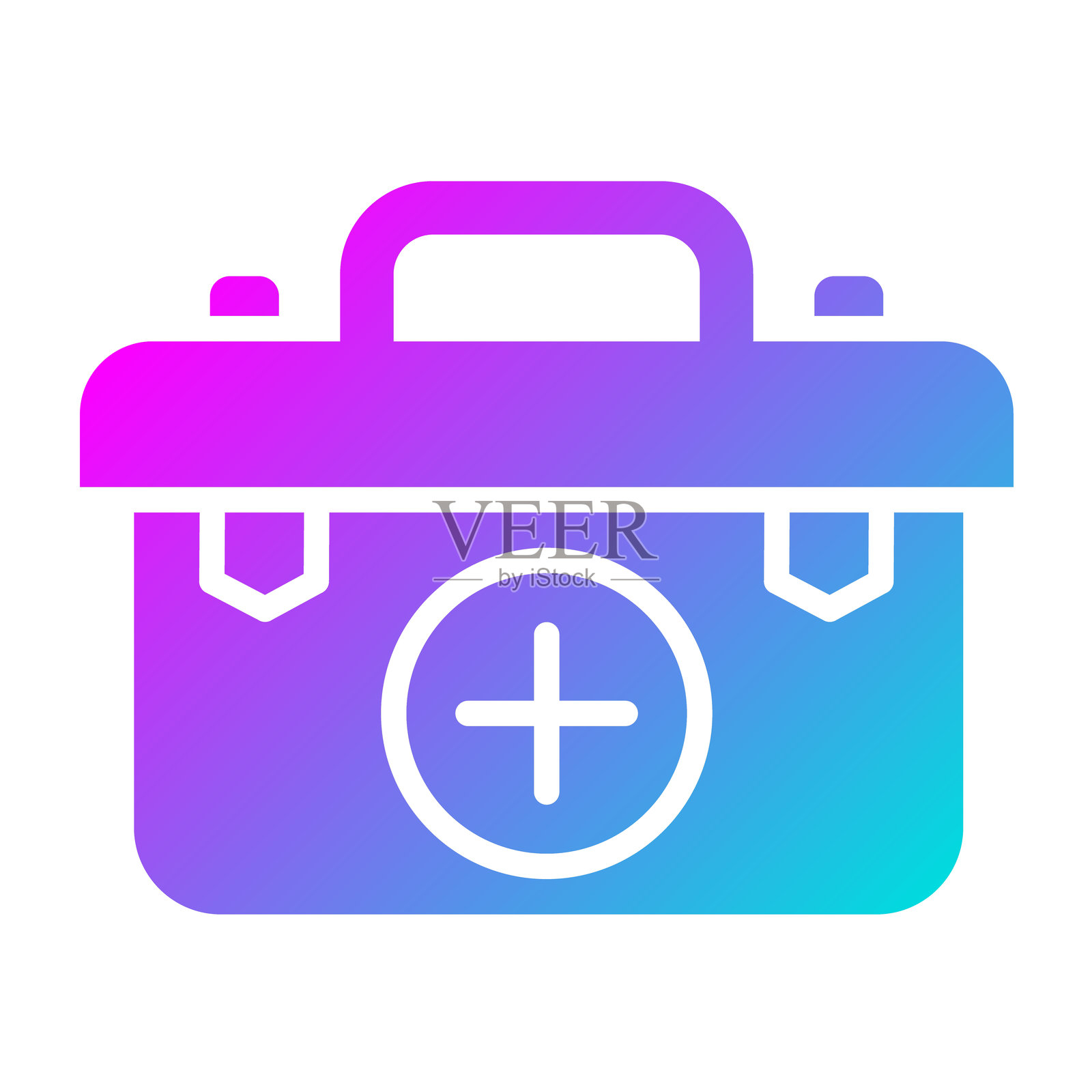 急救箱矢量图标设计插图插画图片素材