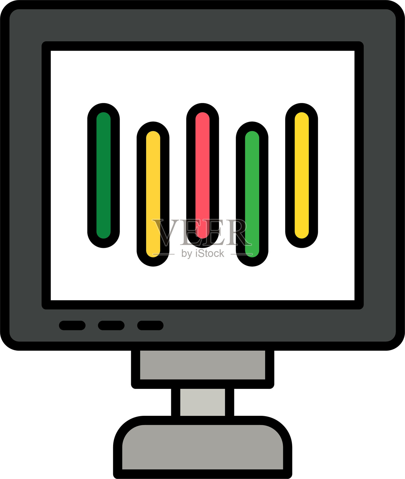 桌面电脑图标插画图片素材