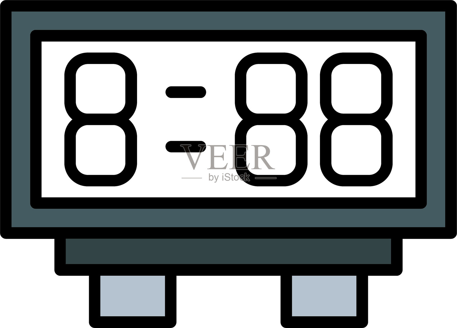 时钟图标插画图片素材