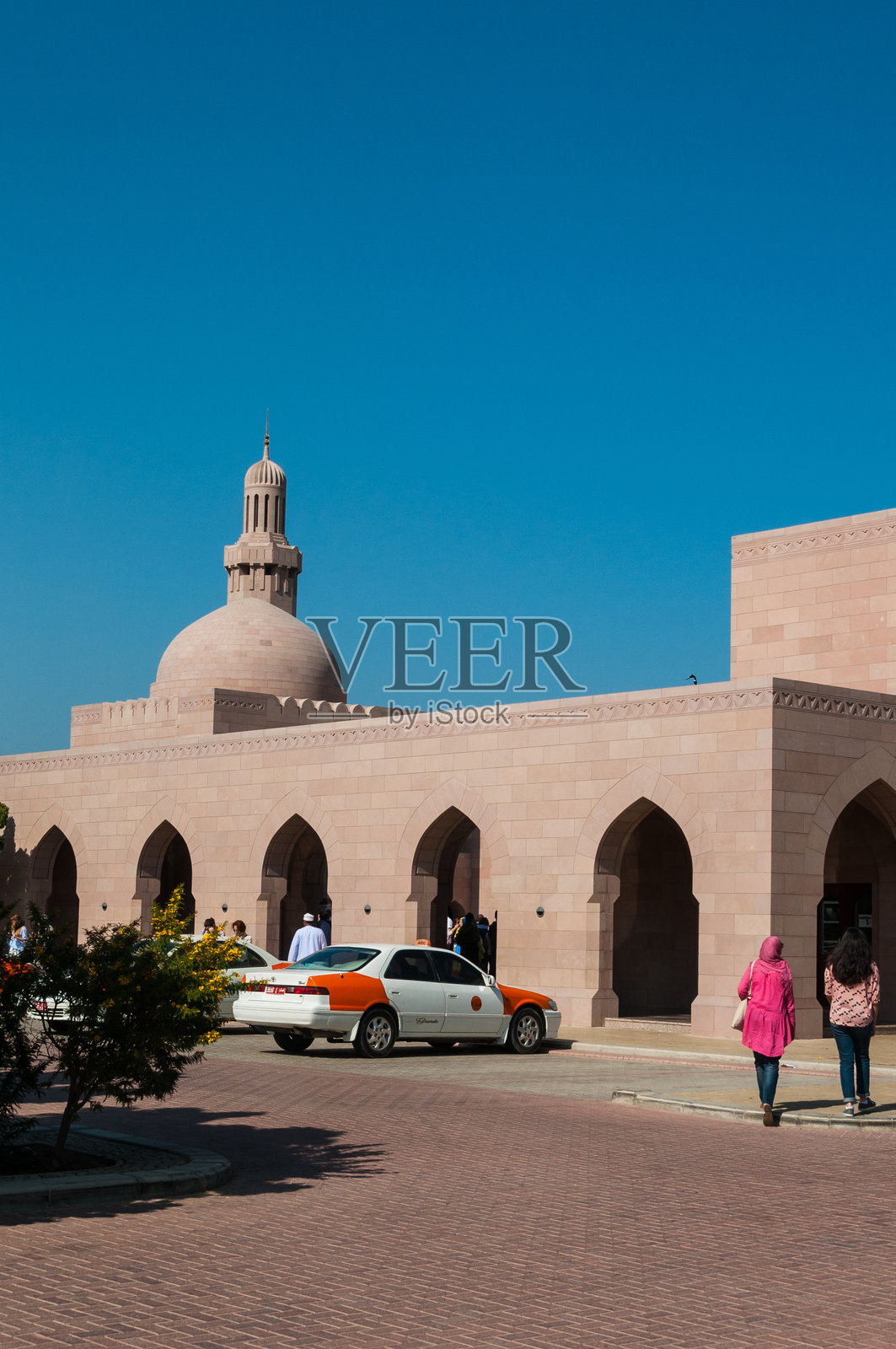 马斯喀特的清真寺，阿曼照片摄影图片
