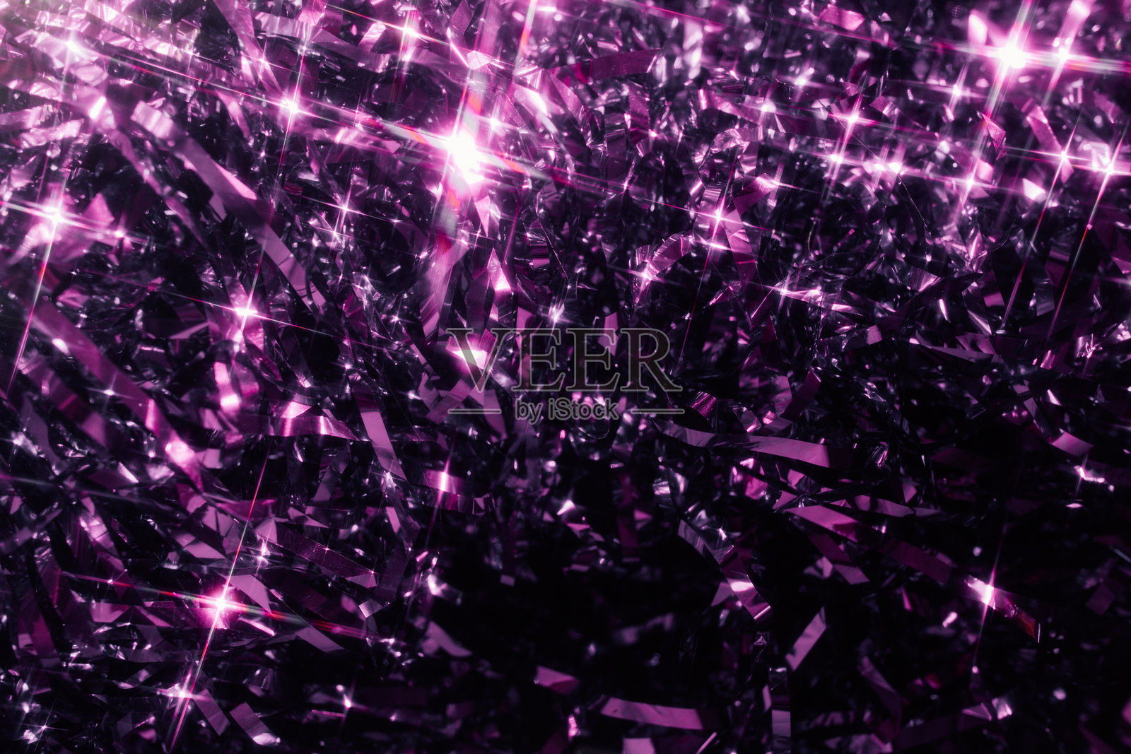 闪闪发光的紫色亮片背景照片摄影图片