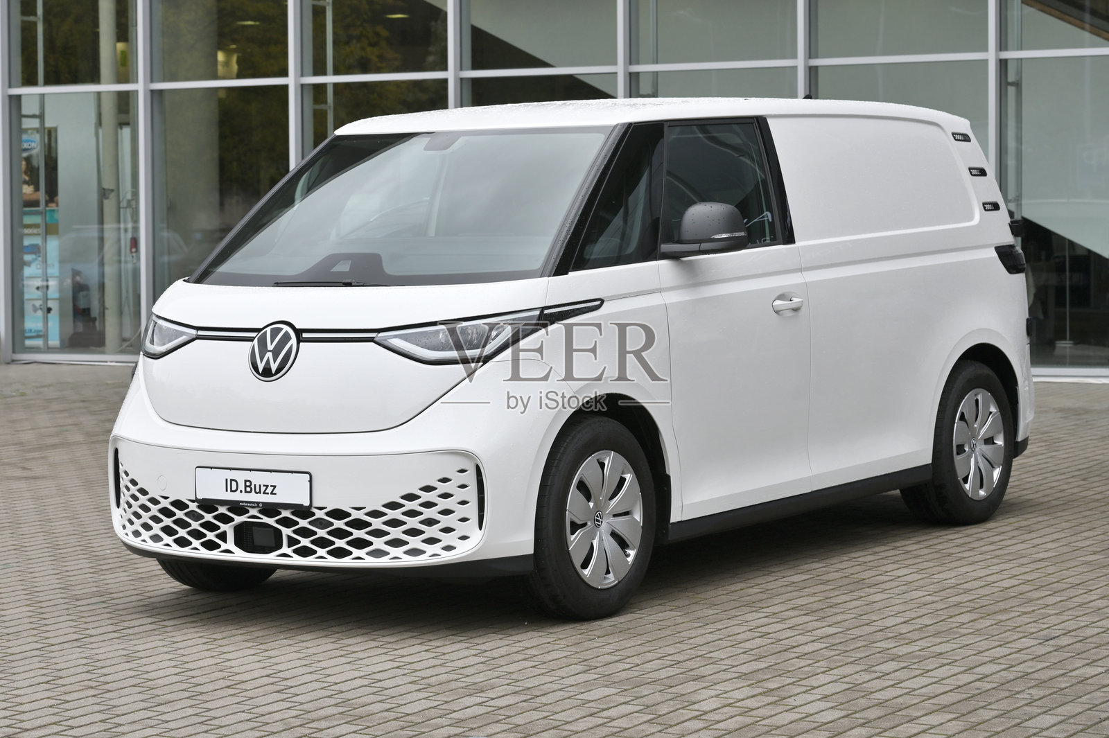 大众电动汽车照片摄影图片