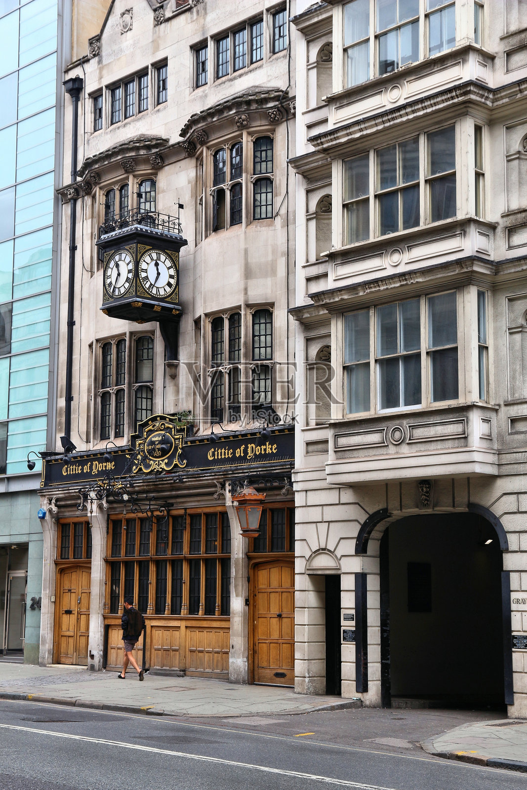 伦敦约克城酒吧照片摄影图片