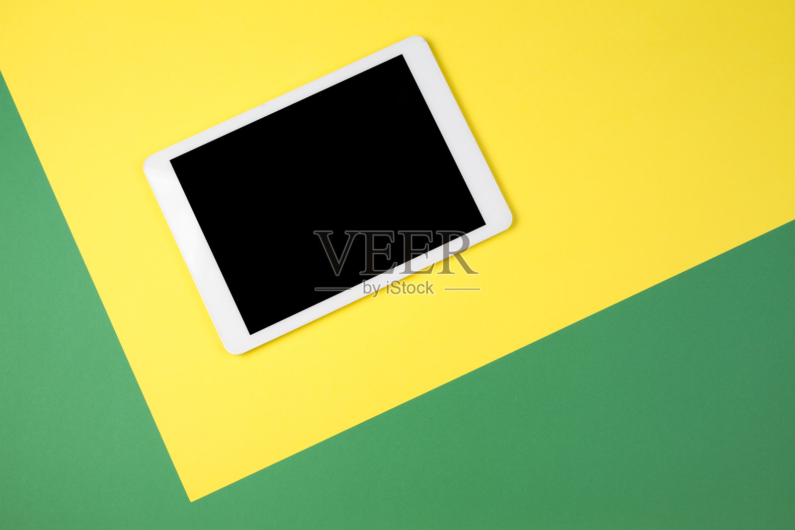 数字平板的高角度视图照片摄影图片