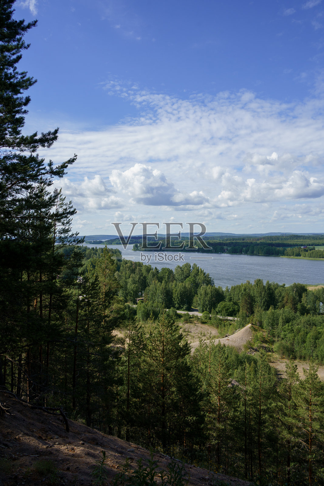 芬兰霍洛拉的派梅兰维奥里视角照片摄影图片
