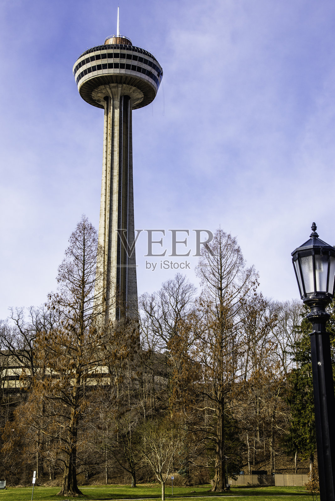 尼亚加拉大瀑布附近的斯凯伦塔照片摄影图片