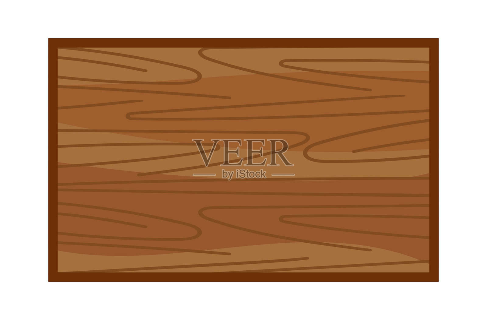 木制标牌，木纹板，标牌木框，告示木板，木质名牌插画图片素材