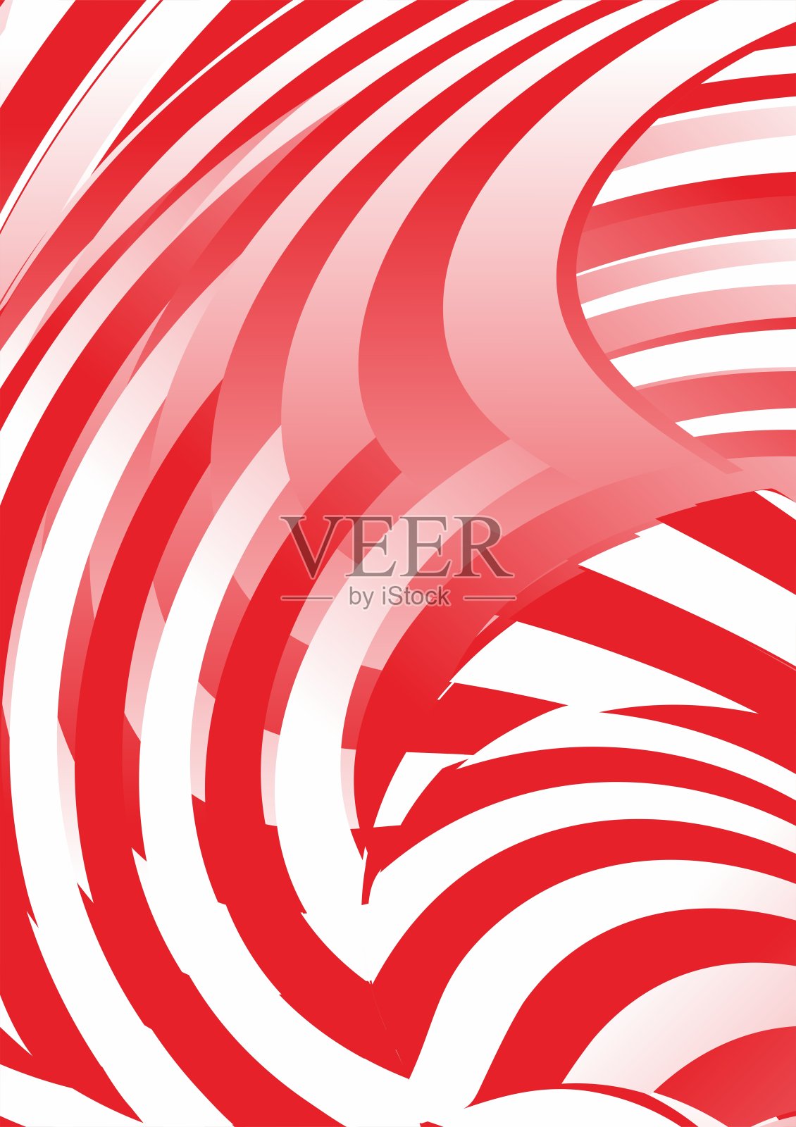 红色背景插画图片素材