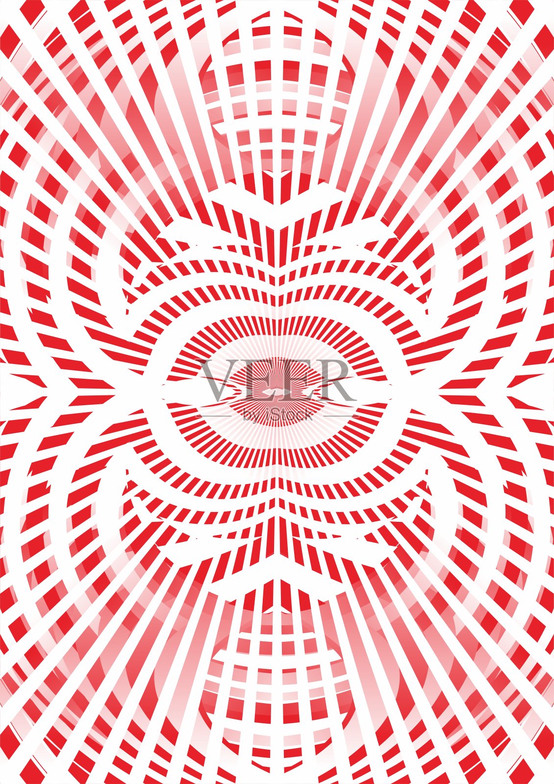 红色背景插画图片素材