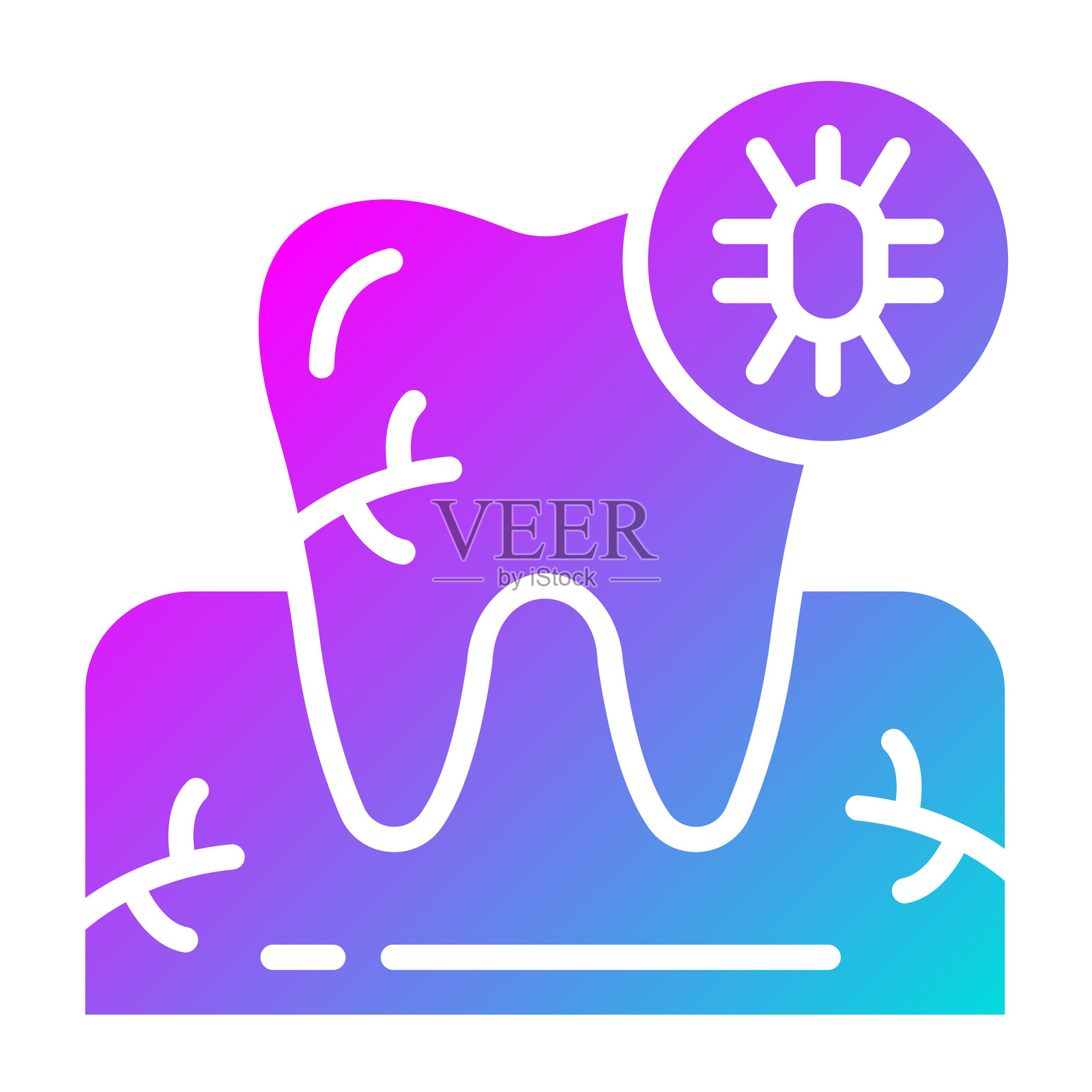 感染媒介图标设计插图插画图片素材