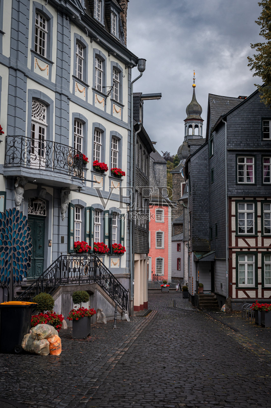 德国蒙绍古城照片摄影图片