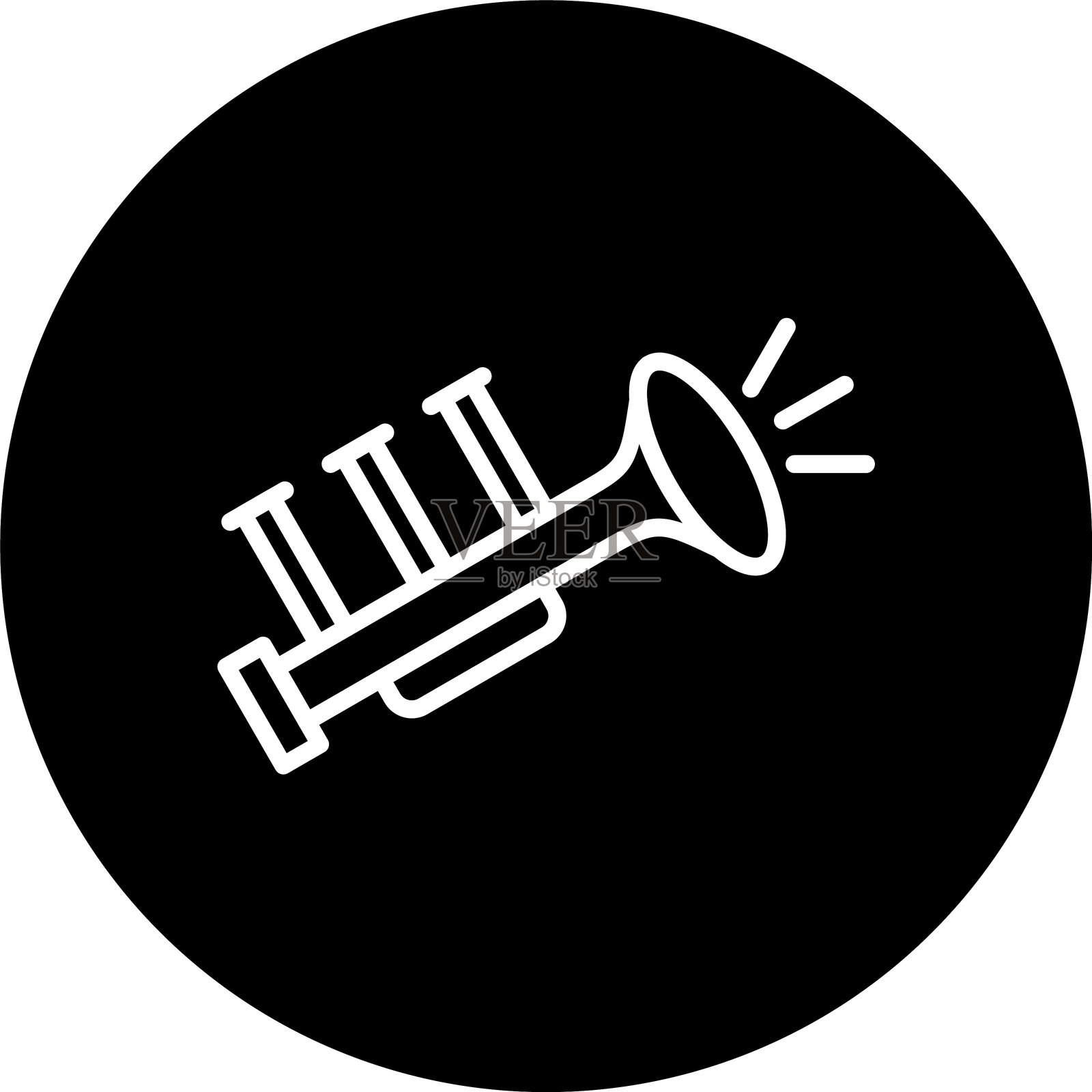 小号线条倒置图标插画图片素材