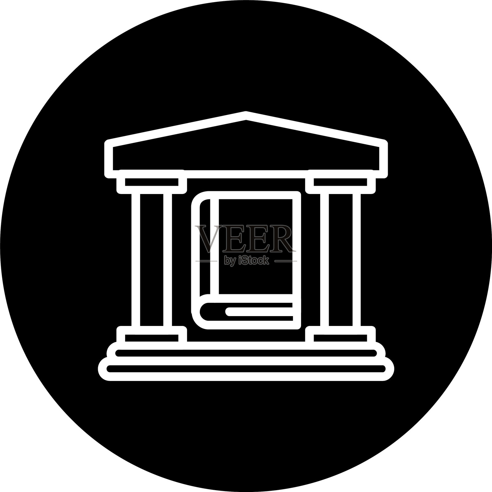 经典线条倒置图标插画图片素材