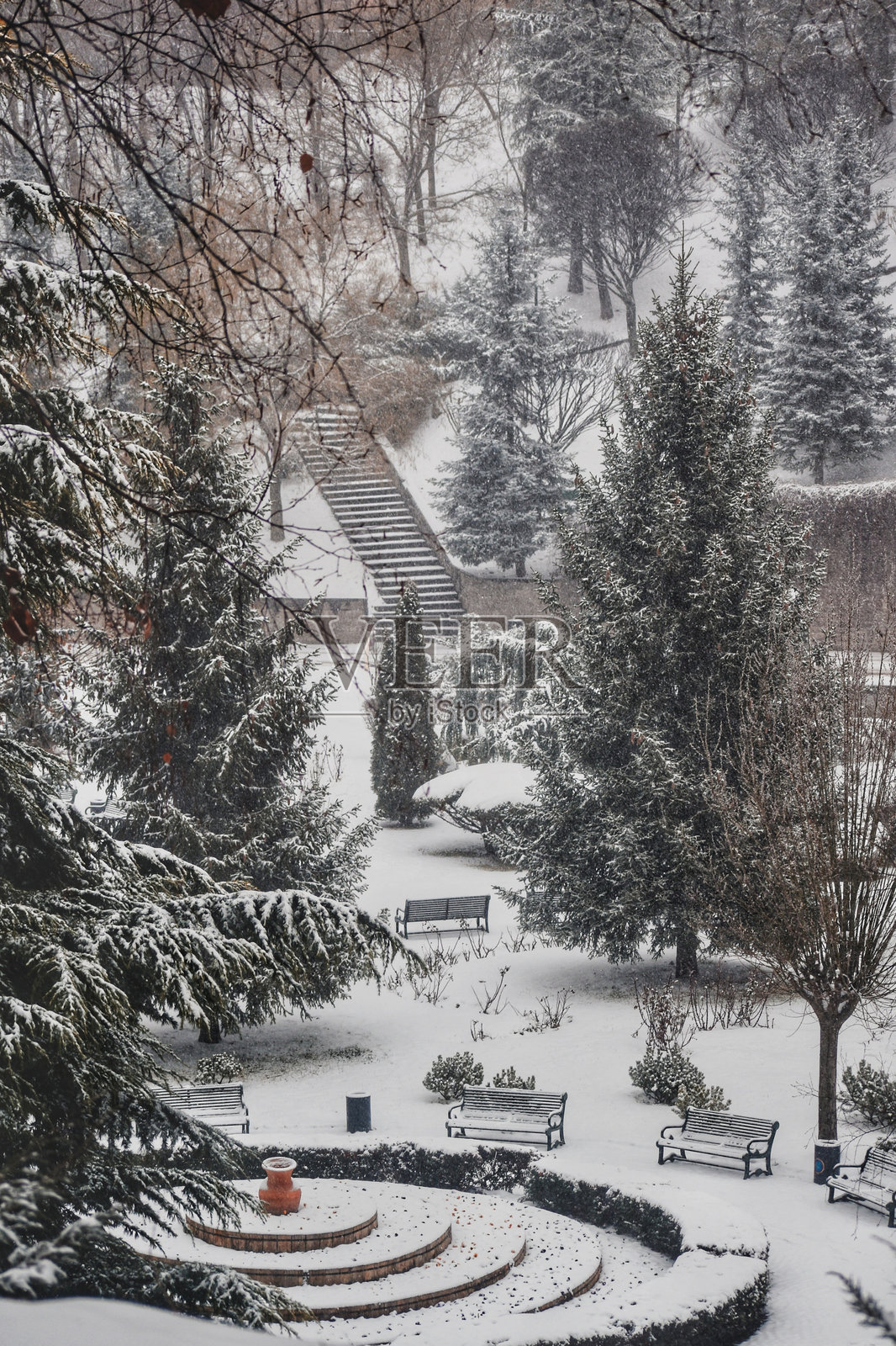 雪景带来的宁静照片摄影图片
