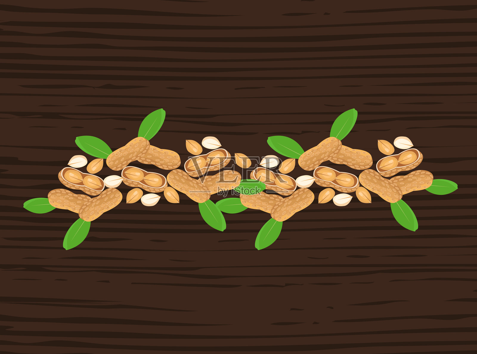 花生插画图片素材