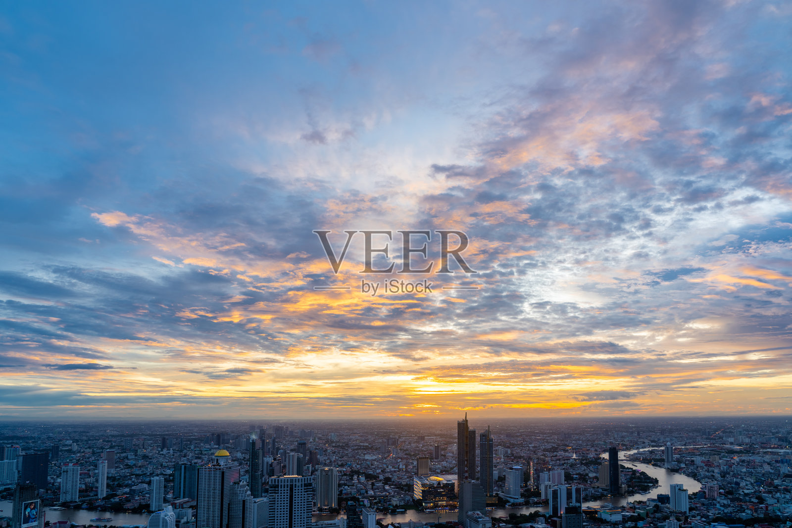 曼谷的景观照片摄影图片