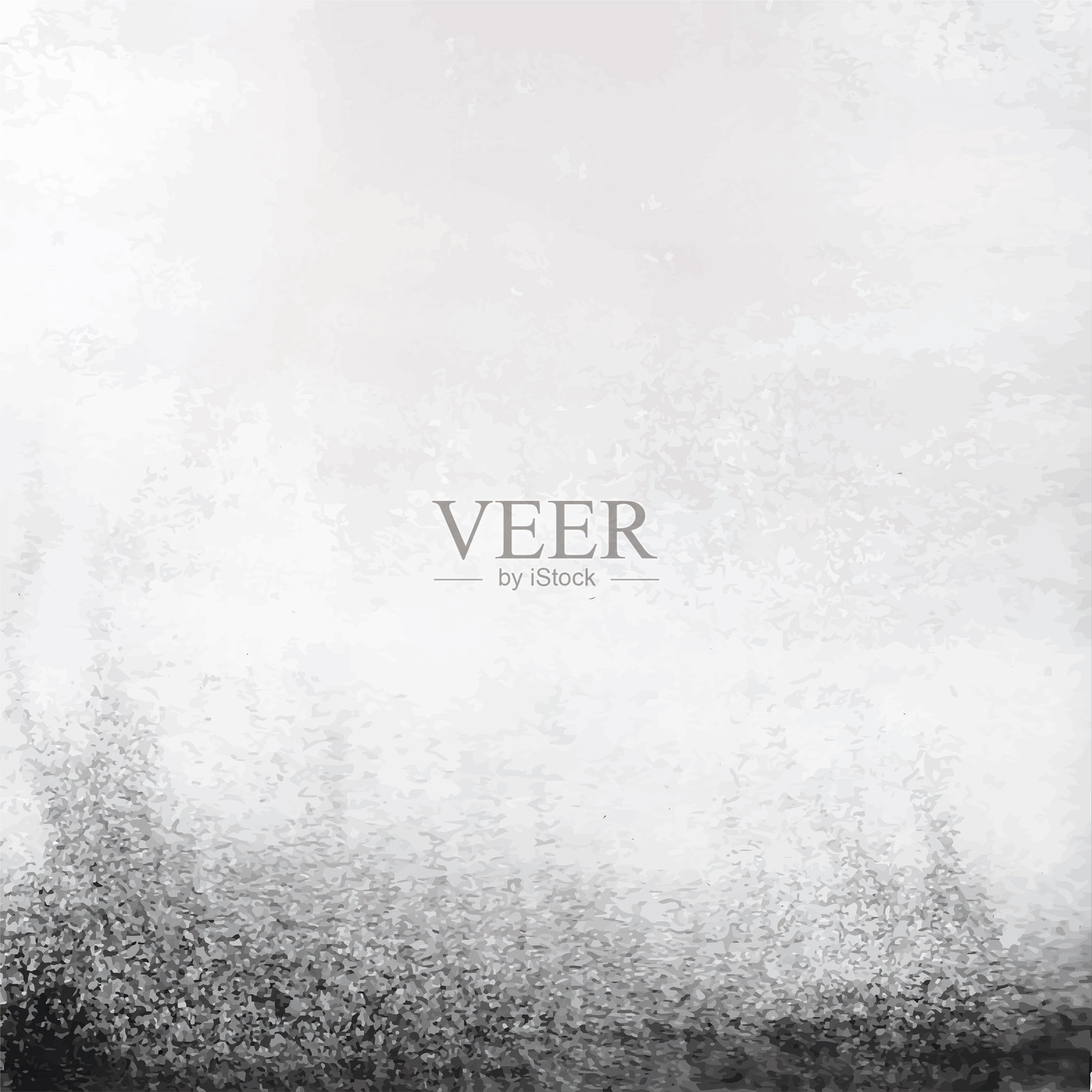 抽象水彩背景 - 黑色、灰色、白色。插画图片素材