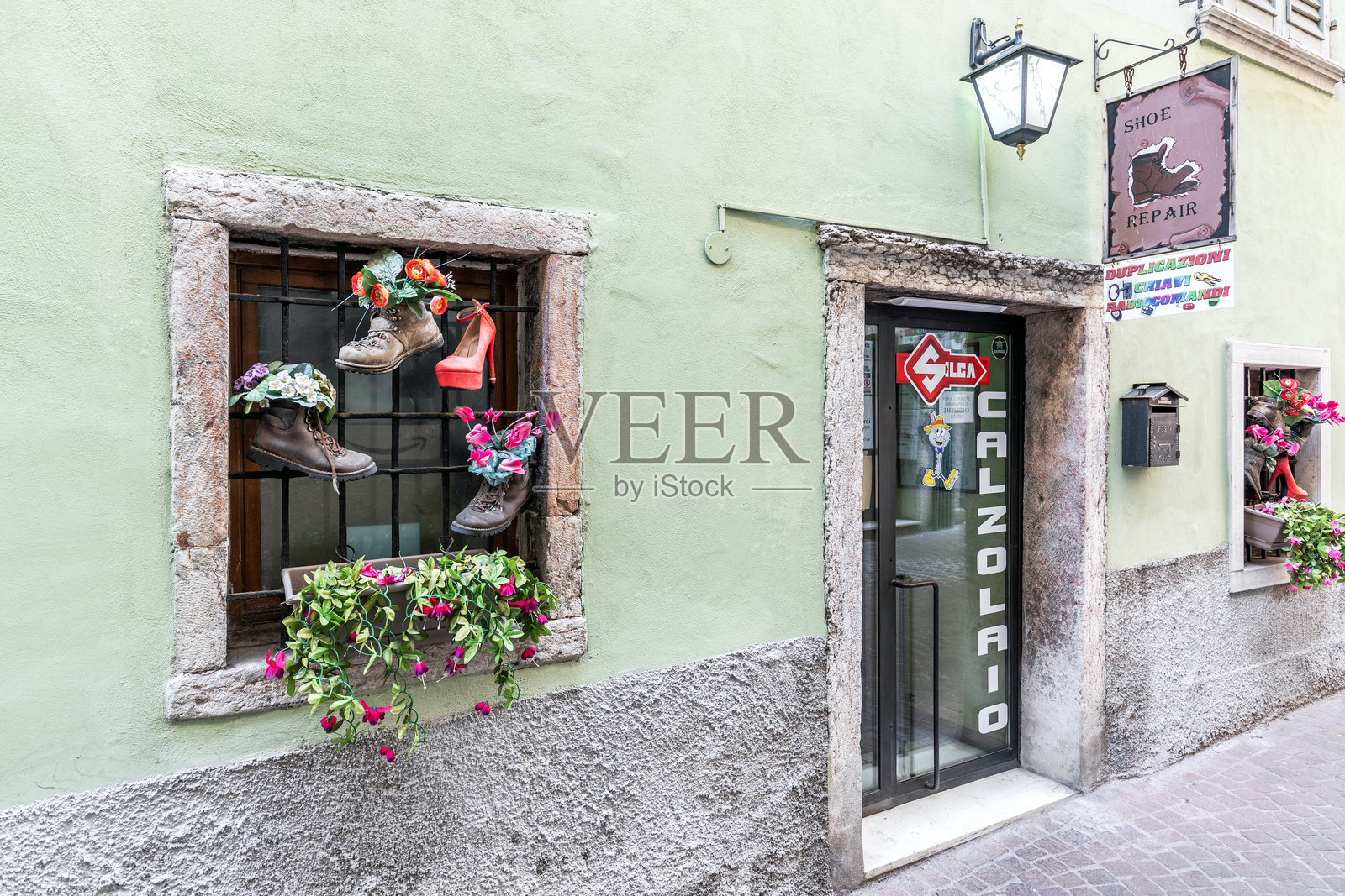 鞋修理店照片摄影图片