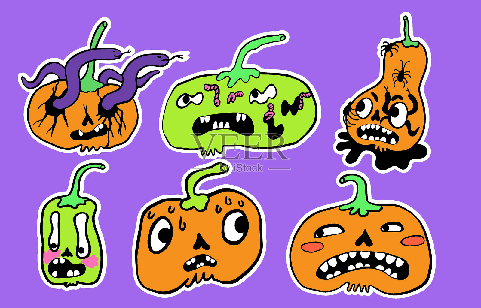 泵组图案插画图片素材