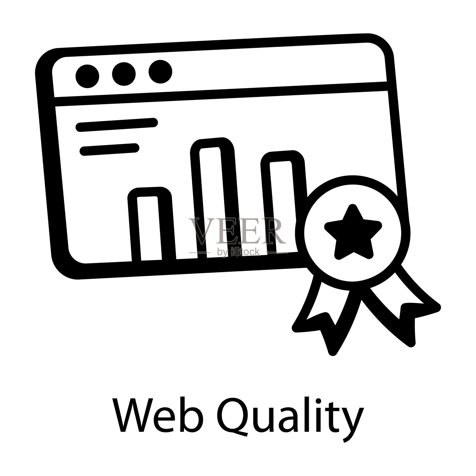 网页质量插画图片素材