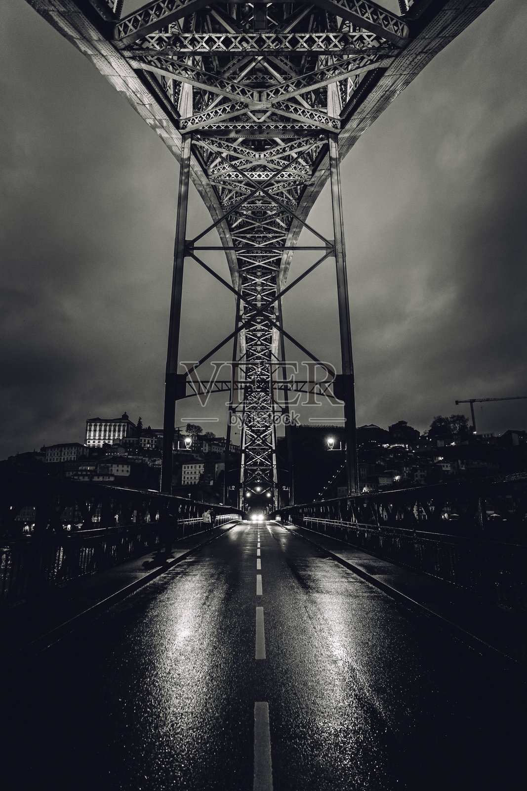 波尔图的杜罗河大桥照片摄影图片