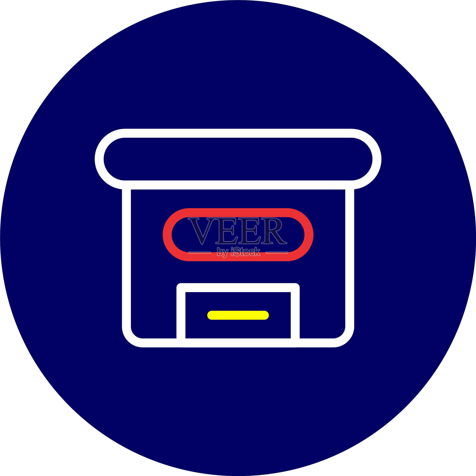 盒子图标插画图片素材