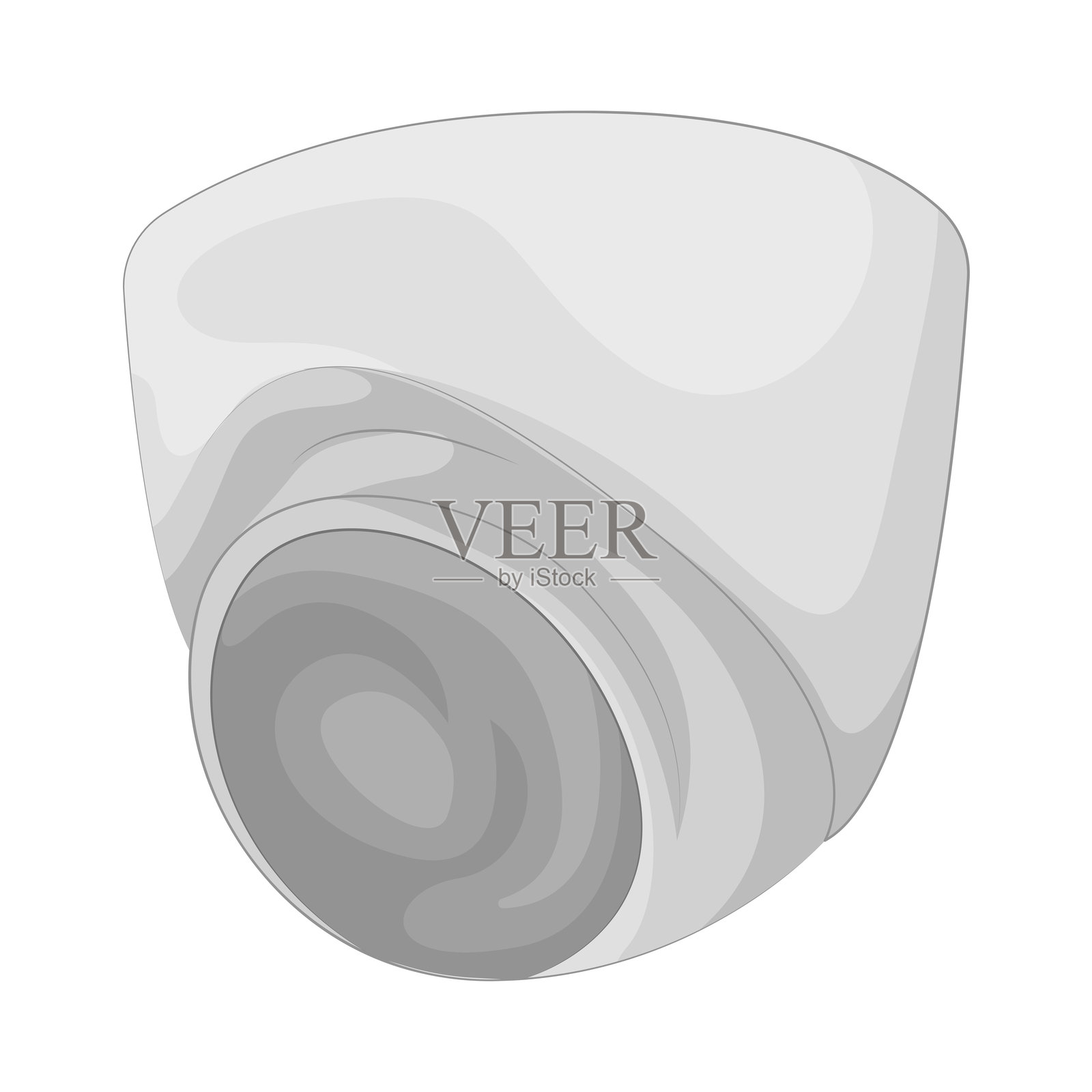 闭路电视插画图片素材