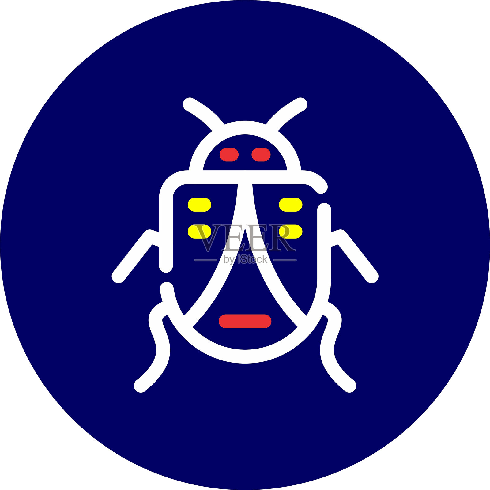 虫子图标插画图片素材