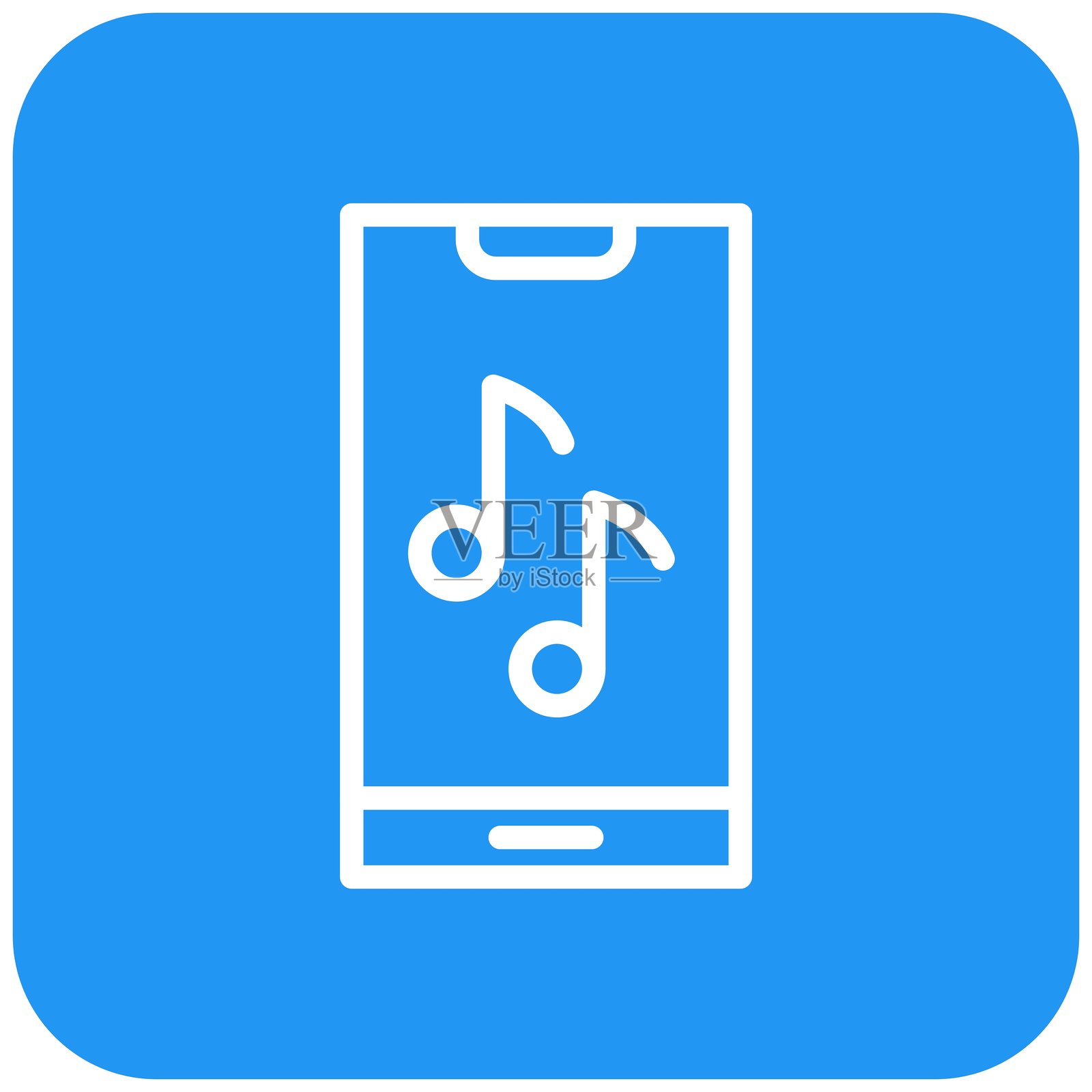 音乐矢量图标设计插图插画图片素材