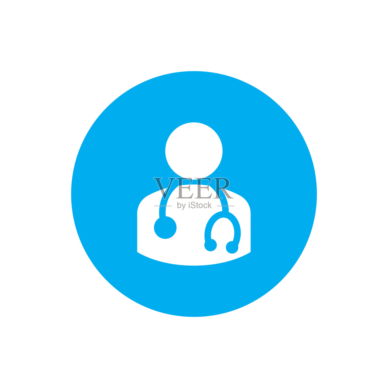 医生医疗图标矢量图插画图片素材