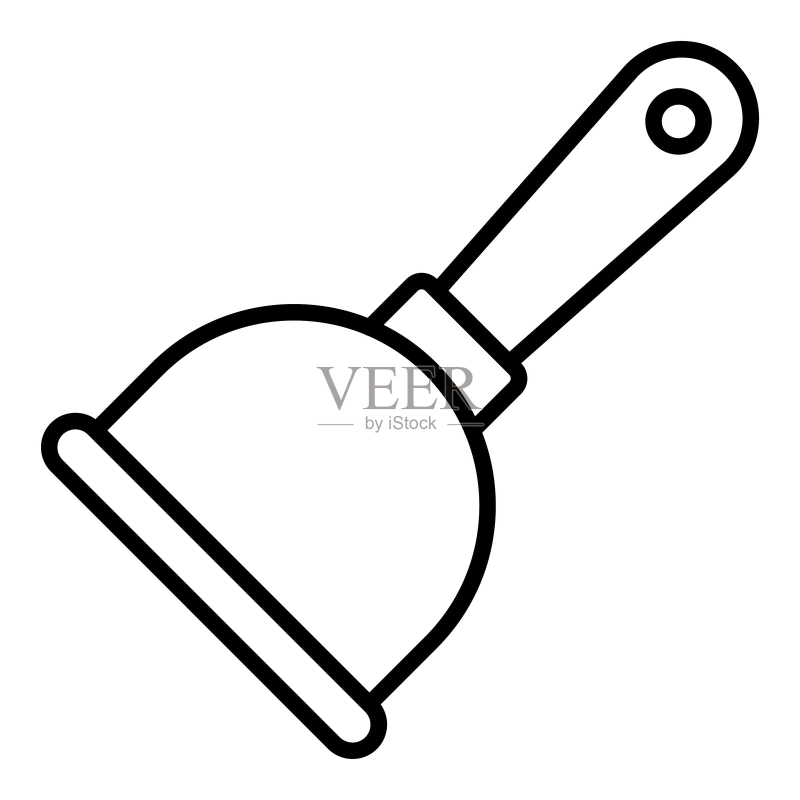 杯形吸盘图标风格插画图片素材