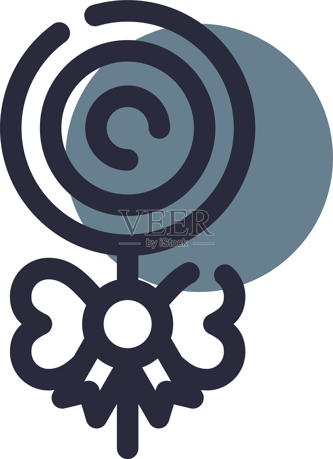 棒棒糖图标插画图片素材